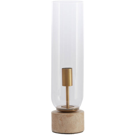 Light & Living - lámpara de mesa - Rylano - transparente -