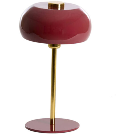 Light & Living - lámpara de mesa - Surin - rojo - metal - lámpara