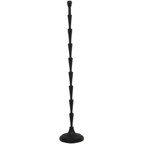 Light & Living - lámpara de pie - Butia - negro - metal -