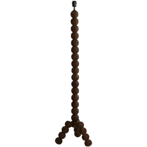 Light & Living - lámpara de pie - Veglio - marrón - madera -