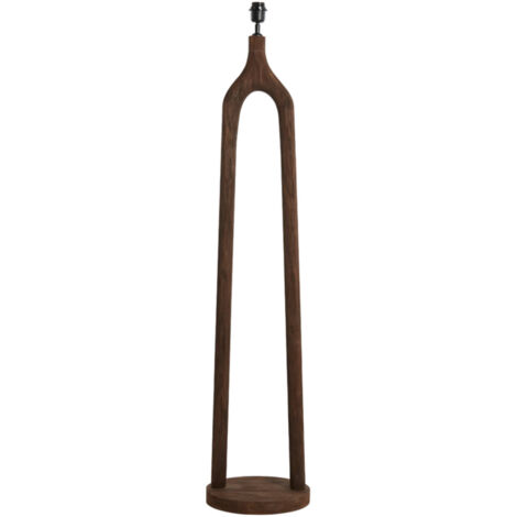 Light & Living - lámpara de pie - Xitta - marrón - madera -