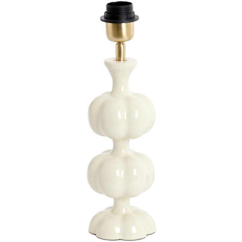 Light & Living - lampe de table - Caldas - beige - métal - Light & Living - lampe de table - Caldas - beige - métal -