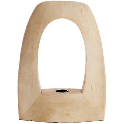 Light & Living - lampe de table - Carini - naturel - bois - lampe