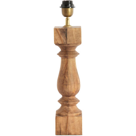 Light & Living - lampe de table - Cumani - naturel - bois -