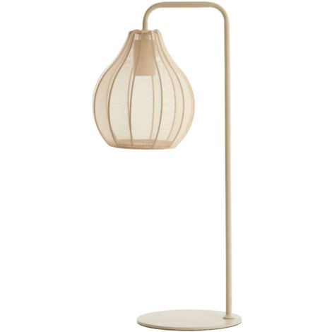 Light & Living - lampe de table - Elati - beige - textile - lampe