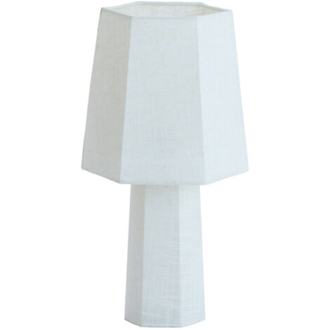 Light & Living - lampe de table - Musabo - blanc - textile -