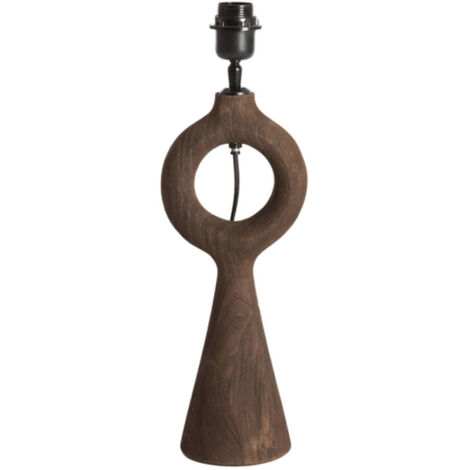 Light & Living - lampe de table - Sabuli - marron - bois -