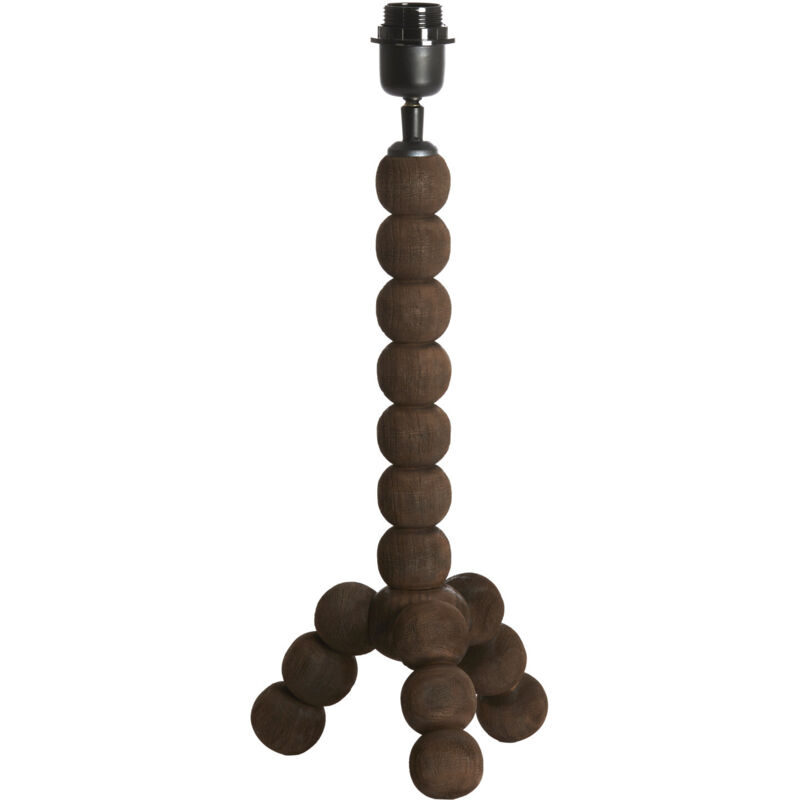 Light & Living - lampe de table - Veglio - marron - bois - Ø 20cm Light & Living - lampe de table - Veglio - marron - bois - Ø 20cm