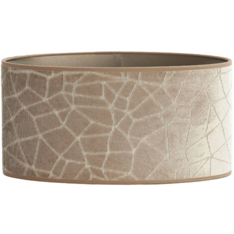 Light & Living - lampenschirm - Kassei - braun - textil - E27 -