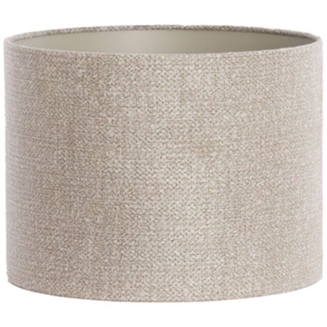 Light & Living - pantalla de lámpara - Brandy - marrón - textil -