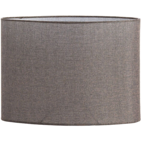 Light & Living - pantalla de lámpara - Branfo - marrón - textil -