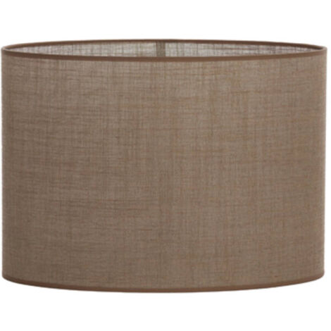 Light & Living - pantalla de lámpara - Caden - marrón - textil -