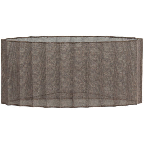 Light & Living - pantalla de lámpara - Disli - marrón - textil -