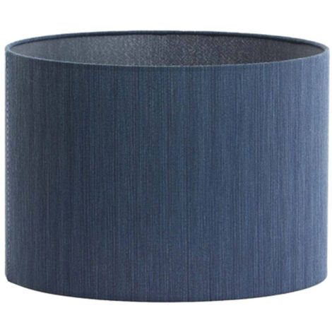 Light & Living - pantalla de lámpara - Harper - azul - textil - Ø