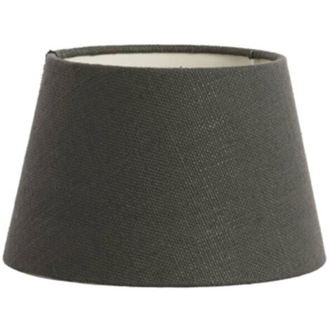 Light & Living - pantalla de lámpara - Livigno - gris - textil -