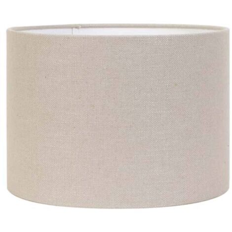 Light & Living - pantalla de lámpara - Livigno - gris - textil -