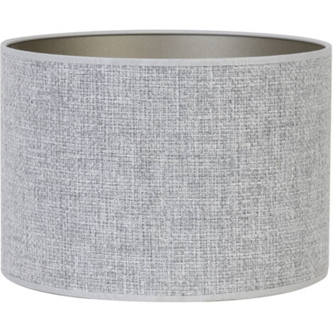 Light & Living - pantalla de lámpara - Saverna - gris - textil -