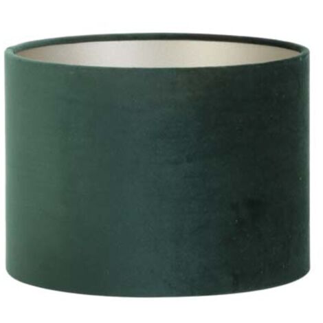 Light & Living - pantalla de lámpara - Velours - verde - textil -