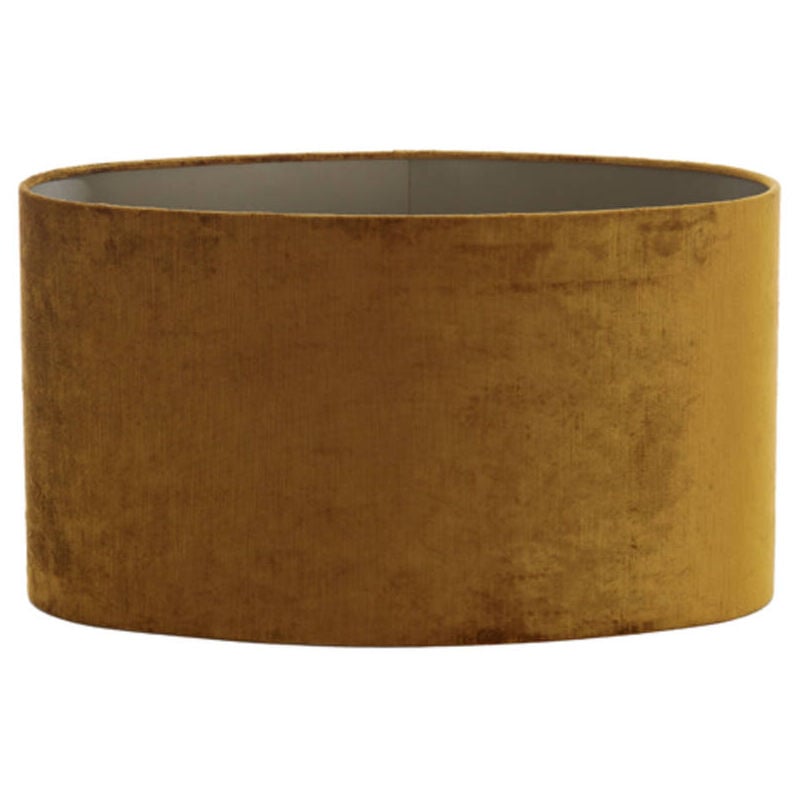 Image of Paralume - Gemstone - oro - tessile - E27 - - Light&living