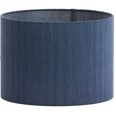 Light & Living - paralume - Harper - blu - tessile - Ø 25cm - E27