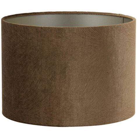 Light & Living - paralume - Lubis - marrone - tessile - Ø 40cm -