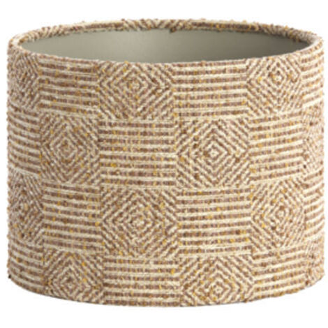 Light & Living - paralume - RAVI - marrone - tessile - E27 -