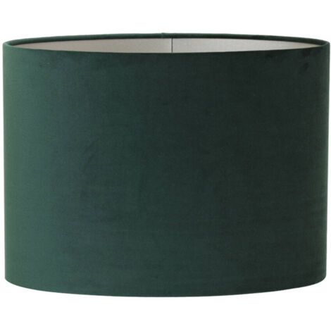 Light & Living - paralume - Velours - verde - tessile - E27 -