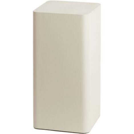 Light & Living Säule ALURIO mit Creme-Finish – 30,5x30,5x60 cm