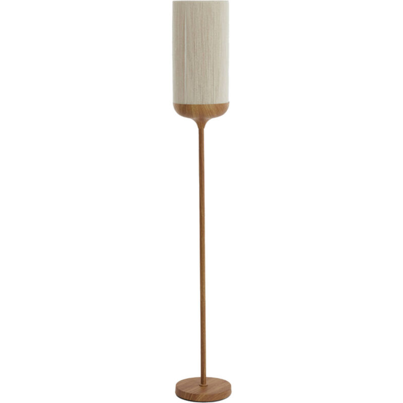 Light & Living Stehlampe - Dania - Beige Natürlich - Baumwolle - Light&living