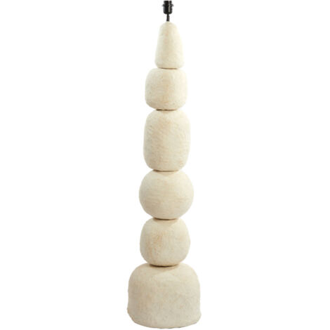 Light & Living - stehlampe - Marree - beige - papier - einzelne