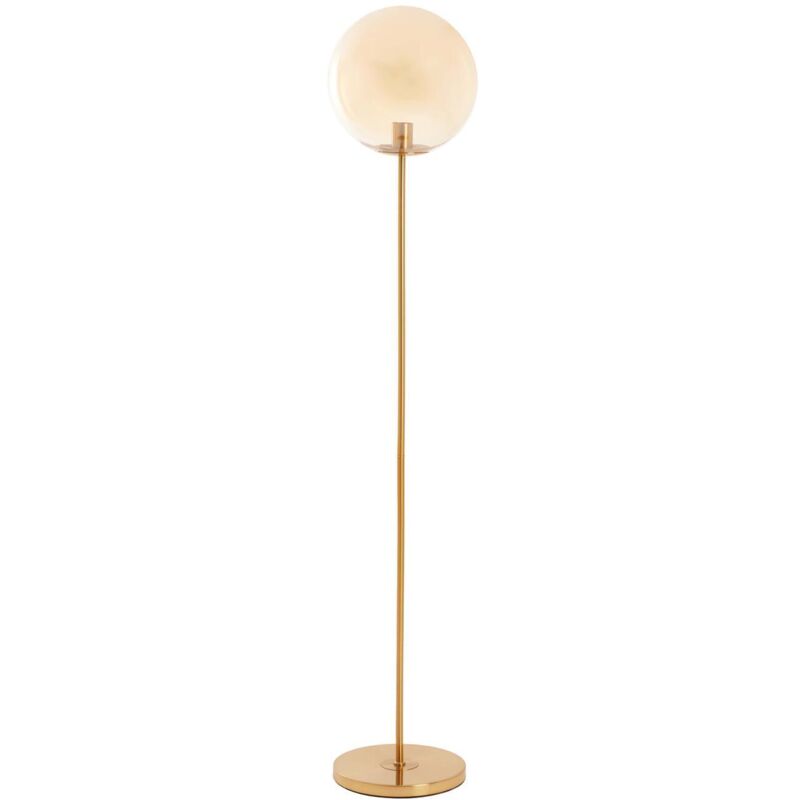 Light & Living Stehlampe - Medina - Bernstein - Glas - - Light&living