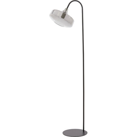 Light & Living - stehlampe - Solna - schwarz - glas -