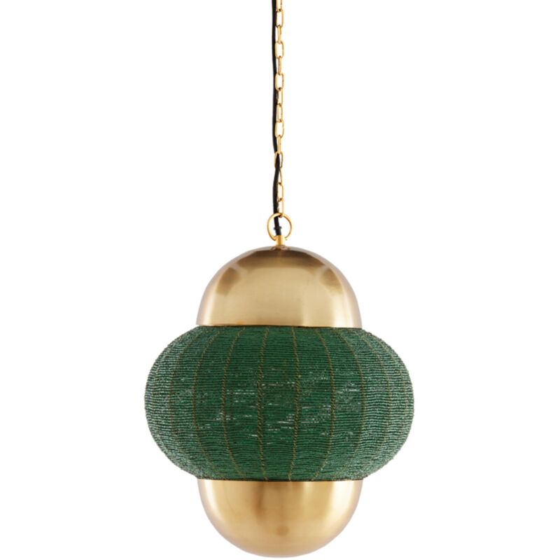 Light & Living - suspension - Cetara - vert - métal - E27 -