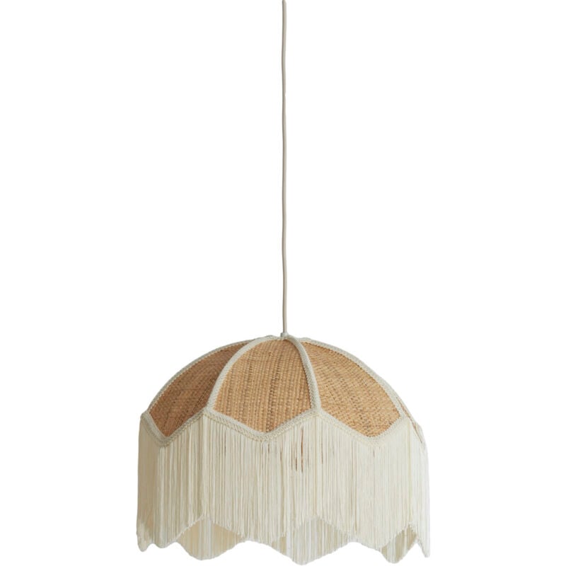 Light&living - suspension - Malacia - beige - raffia textile -