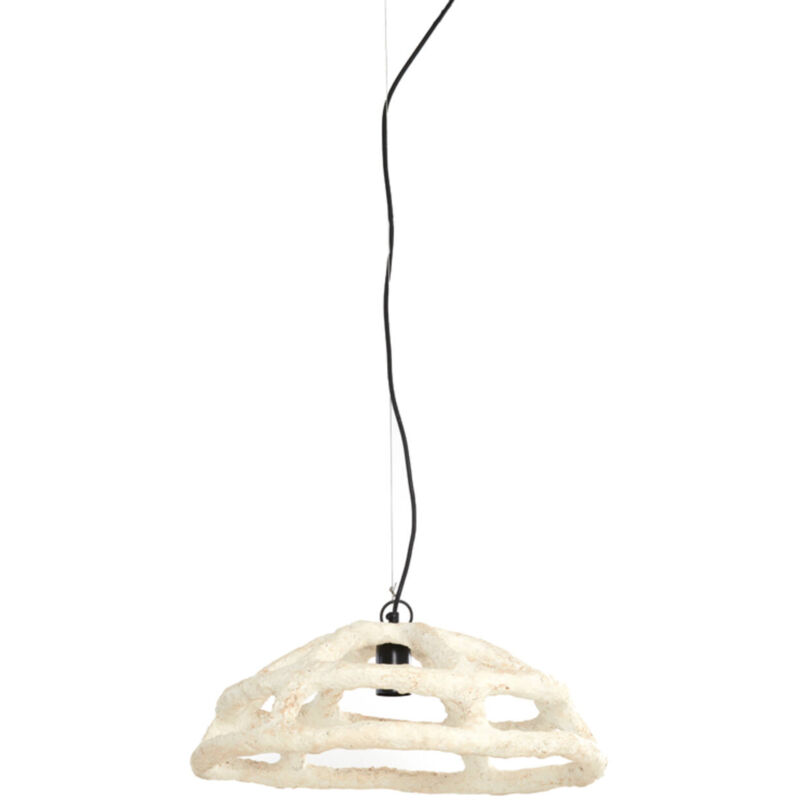 Light&living - suspension - Porila - beige - papier - E27 -