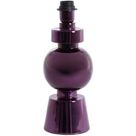 Light & Living - tischlampe - Bodiosa - lila - metall - Ø 15cm -