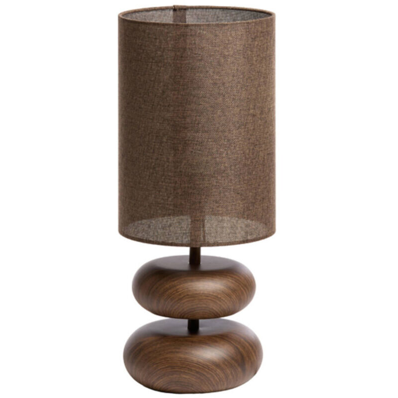 Light & Living Tischlampe - Danialo - Beige Braun - Baumwolle - Light&living