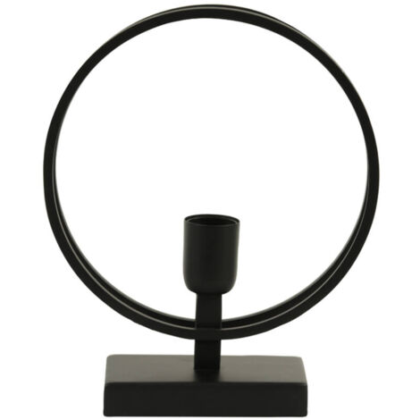 Light & Living - tischlampe - Rudra - schwarz - metall -