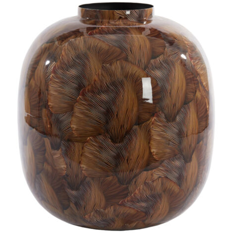 Light & Living Vase Deco Milos Braun-Hellbraun - Ø37x40 cm