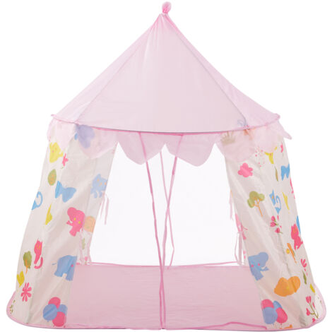 Light Pink Indoor Play Tent for Kids