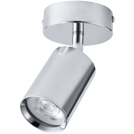 Light Prestige Belize faretto 1 luce GU10 cromato orientabile