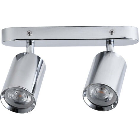 Light Prestige Belize faretto 2xGU10 cromato orientabile
