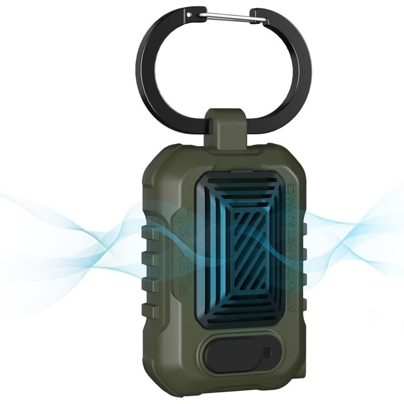Light Repel, Anti-Moustiques Portable Électrique, Anti-Moustiques de Exterieur, Chauffage Double Face, Étanche et Robuste, Camping, Randonnée,