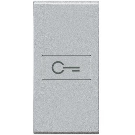 LIGHT TECH COPRITASTO AX+CHIAVE 1 POSTO BTICINO NT4916F