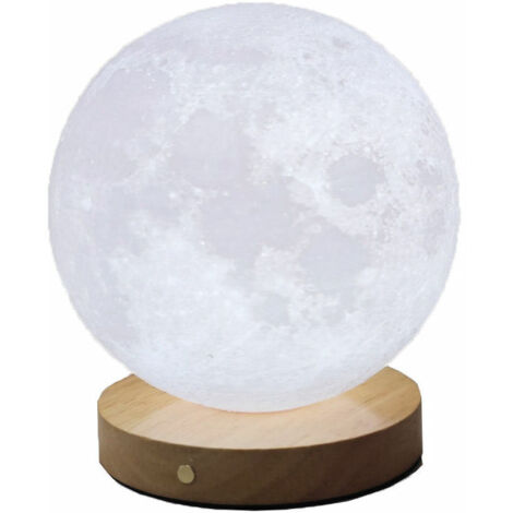 Light therapy lamp, solar lamp with 3 color temperatures, 8 brightness levels (round)