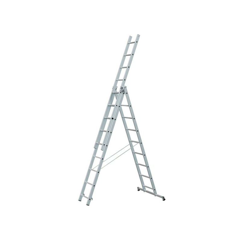 48980 Light Trade Combination Ladder 3-Part 3 x 7 Rungs ZAR48980 - Zarges