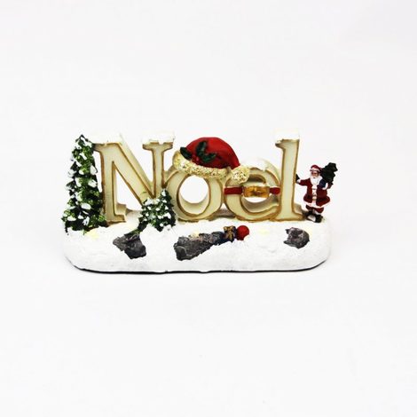 Light Up Christmas Ornament "Noel"