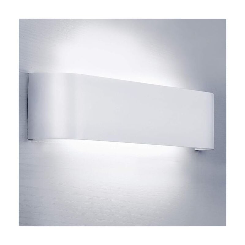 Lightess - intérieure led Blanc Froid Aluminium Luminaire Murale