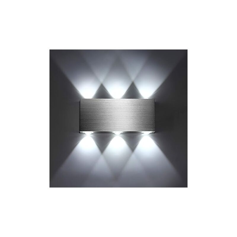 Lightess - Applique murale led 6 w pour intérieur Blanc froid