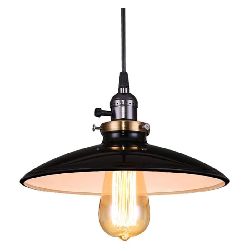 Lightess - Luminaire Suspension Vintage Rétro (sans ampoule)